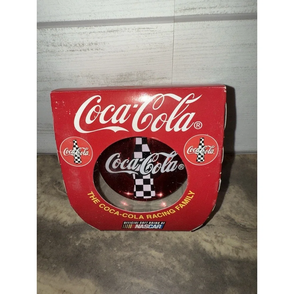 NASCAR Bill Elliot Coca-Cola Coke Christmas Ornament Vintage‎